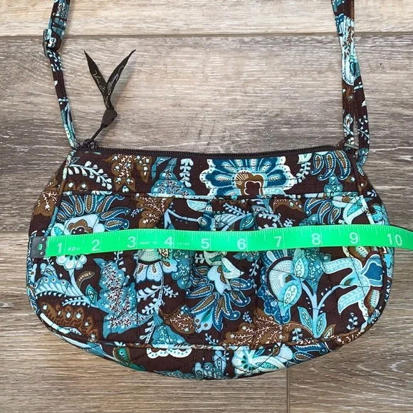 Vera Bradley Brown and Blue Purse retired - Picture 3 of 7